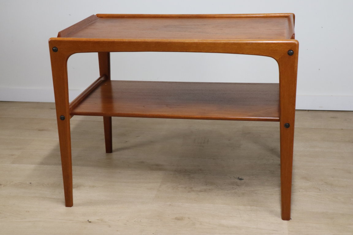 Table d'appoint scandinave en teck Danemark, 1960