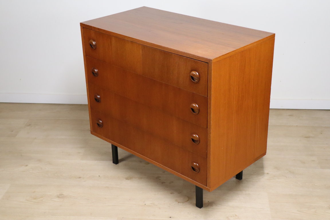 Commode scandinave en teck, 1960