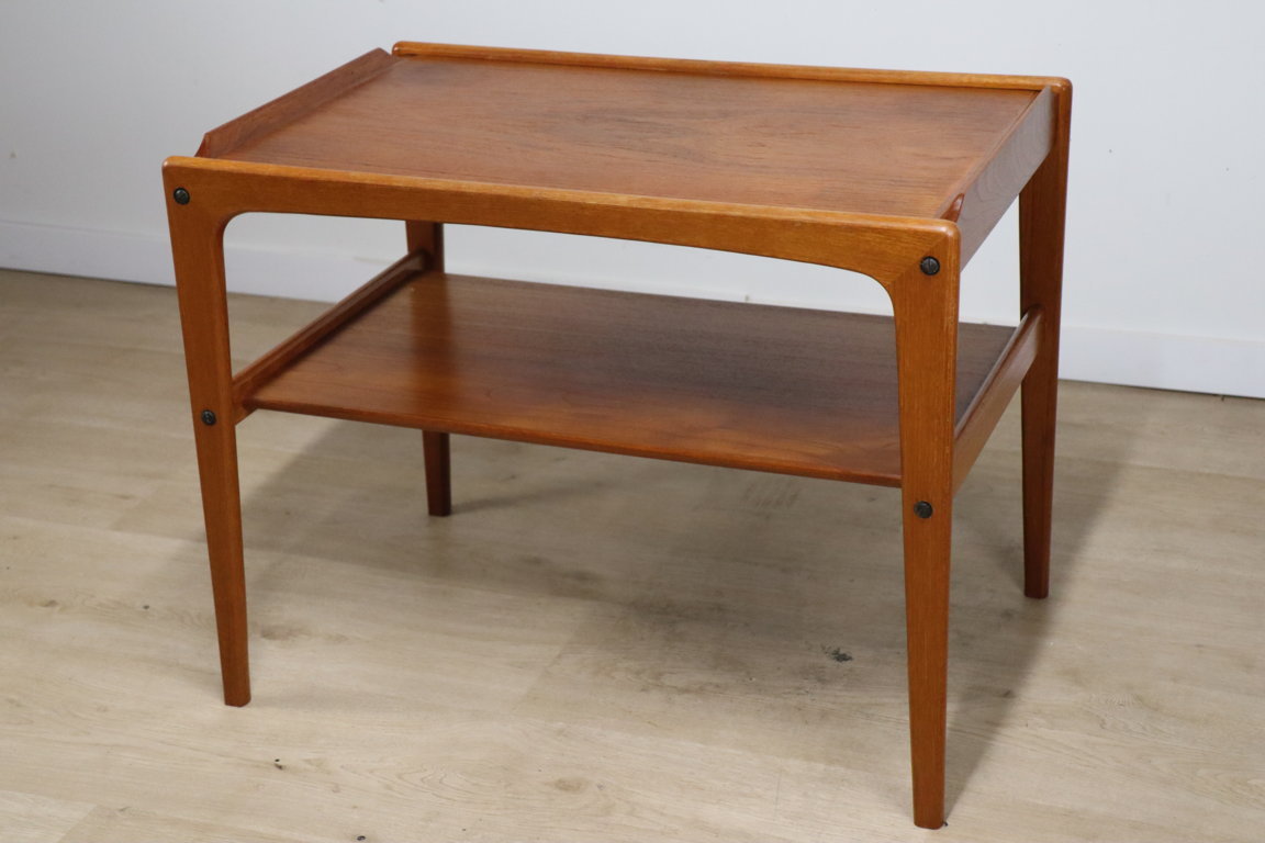 Table d'appoint scandinave en teck Danemark, 1960