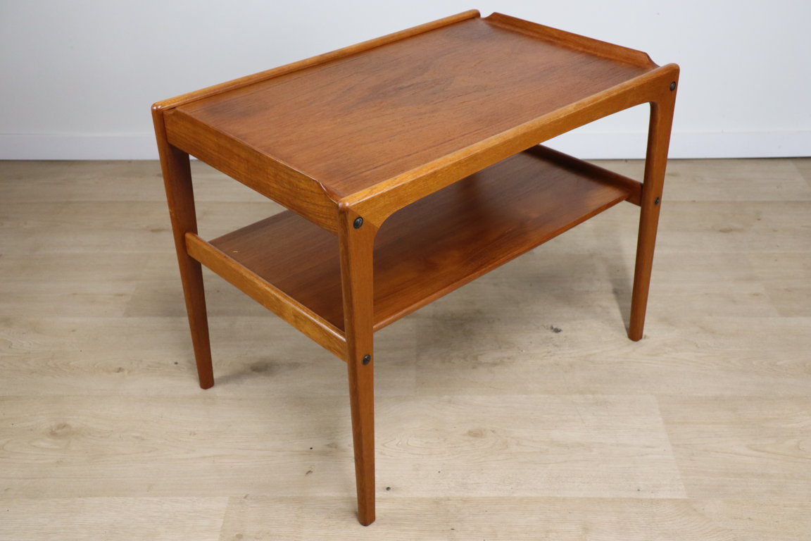 Table d'appoint scandinave en teck Danemark, 1960