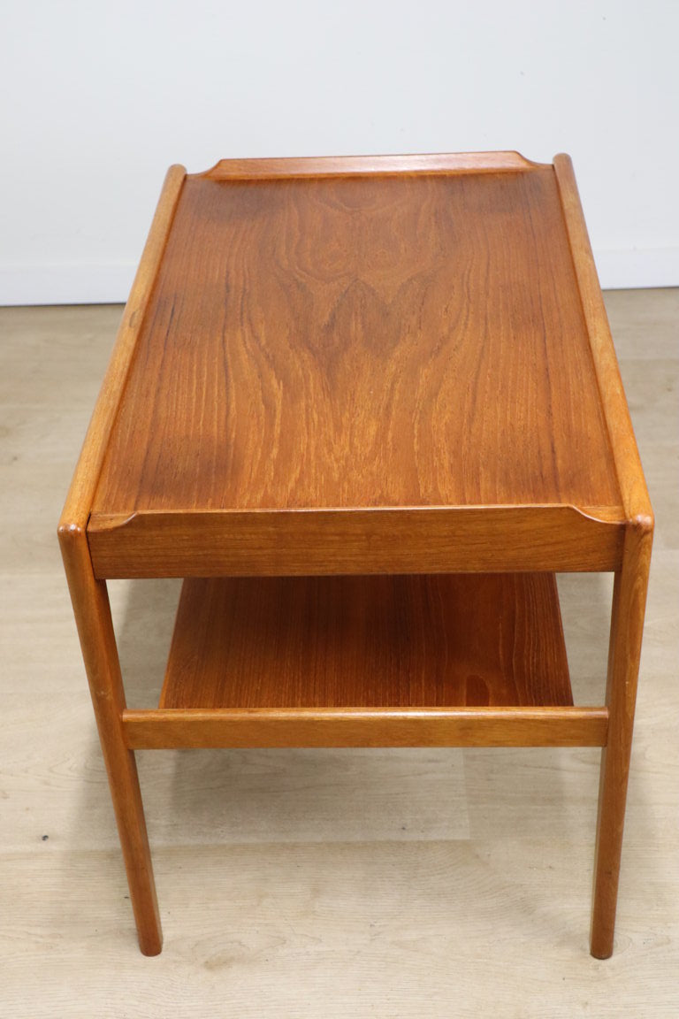 Table d'appoint scandinave en teck Danemark, 1960