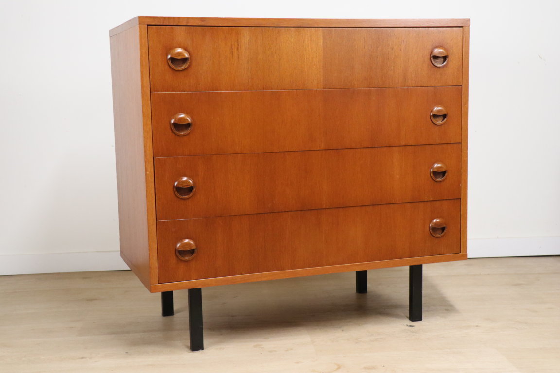 Commode scandinave en teck, 1960