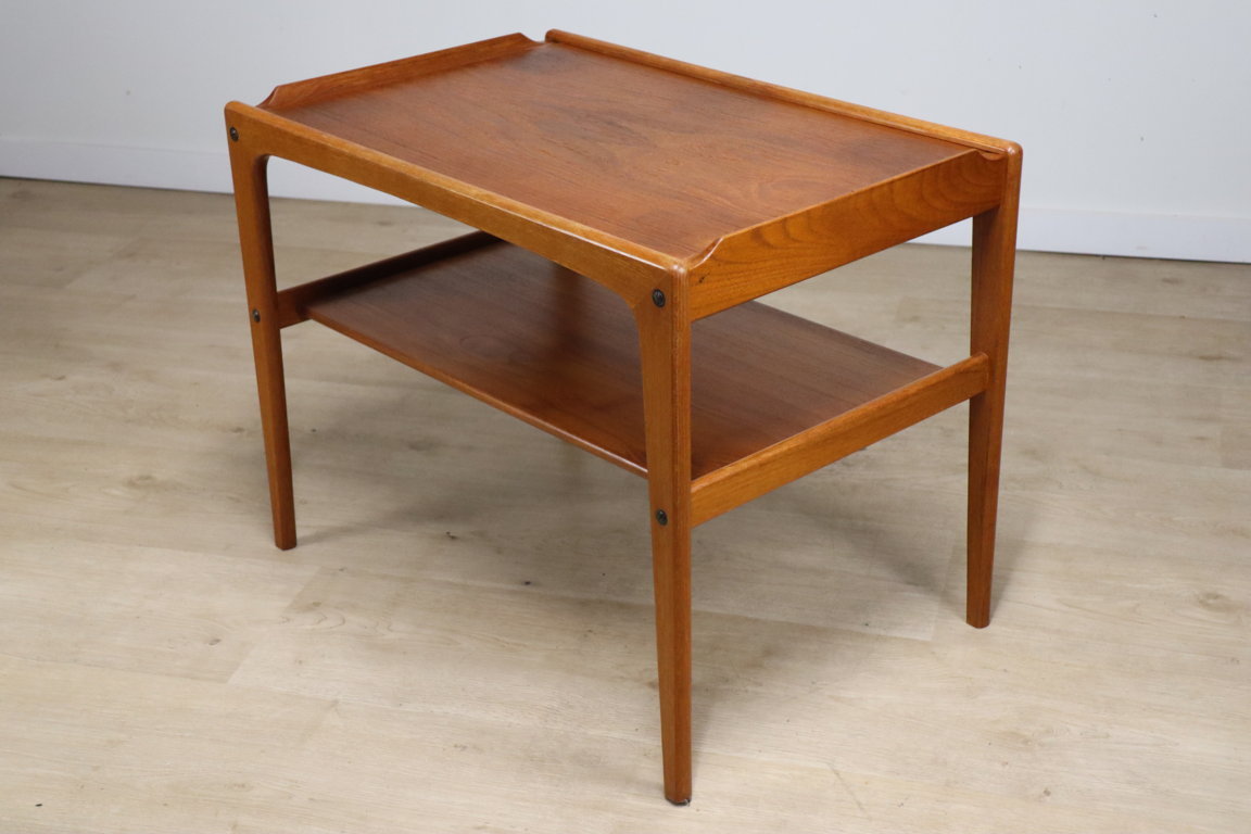 Table d'appoint scandinave en teck Danemark, 1960