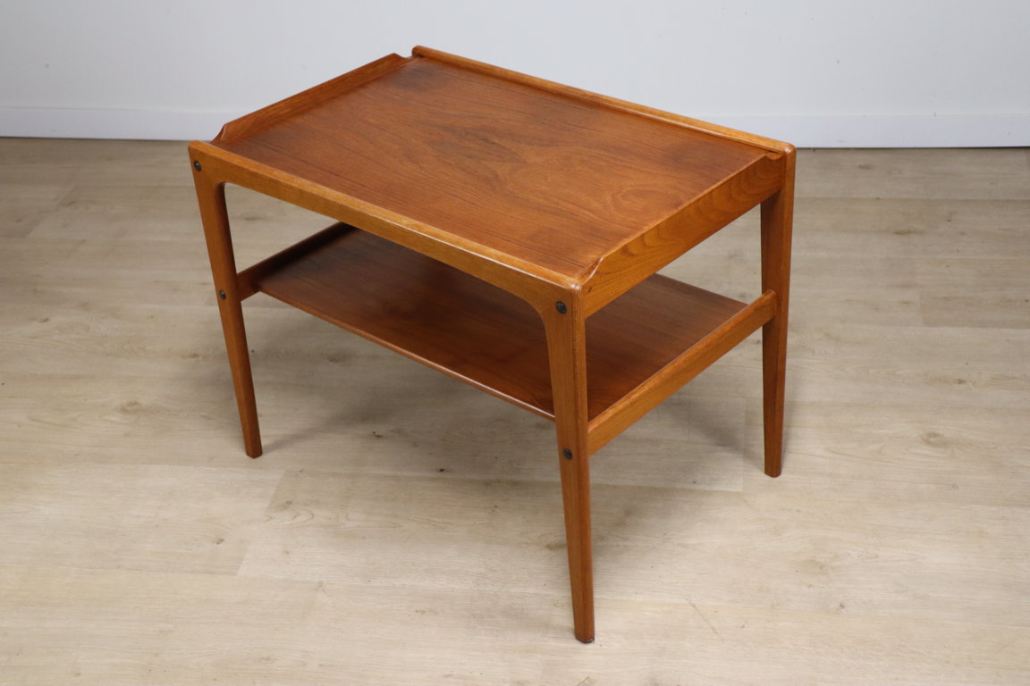 Table d'appoint scandinave en teck Danemark, 1960