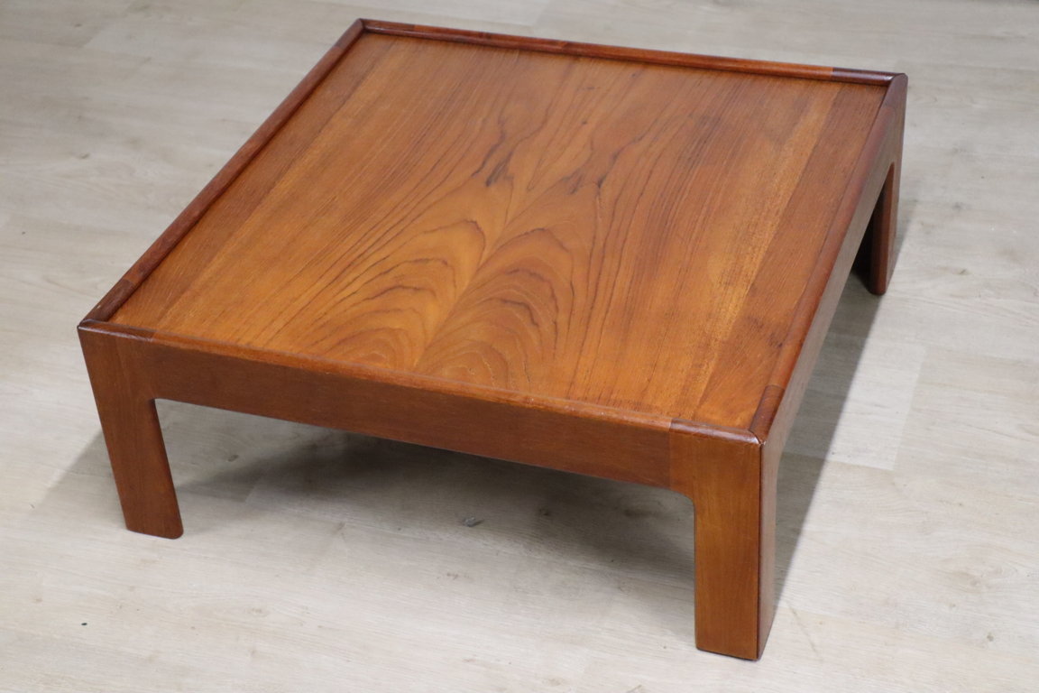 Table basse scandinave en teck, 1960