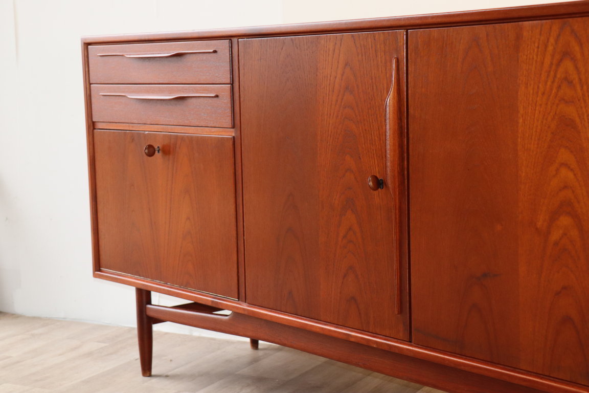 Enfilade scandinave en teck édition Swiss Teak, 1960