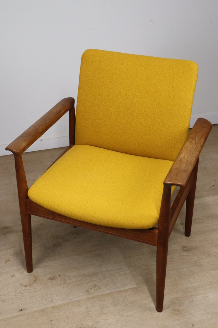 Fauteuil "Diplomat" par Finn Juhl édition France & Son, 1960