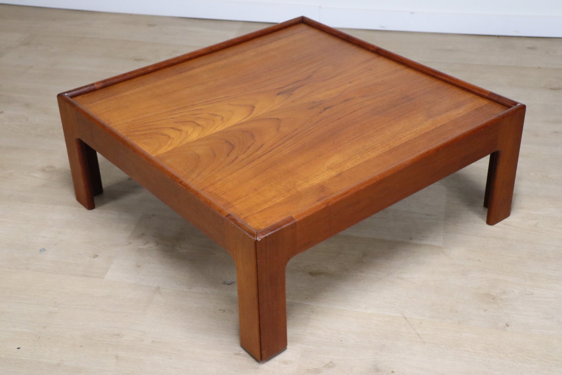 Table basse scandinave en teck, 1960