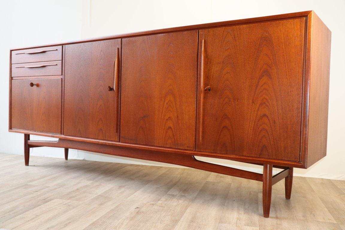 Enfilade scandinave en teck édition Swiss Teak, 1960