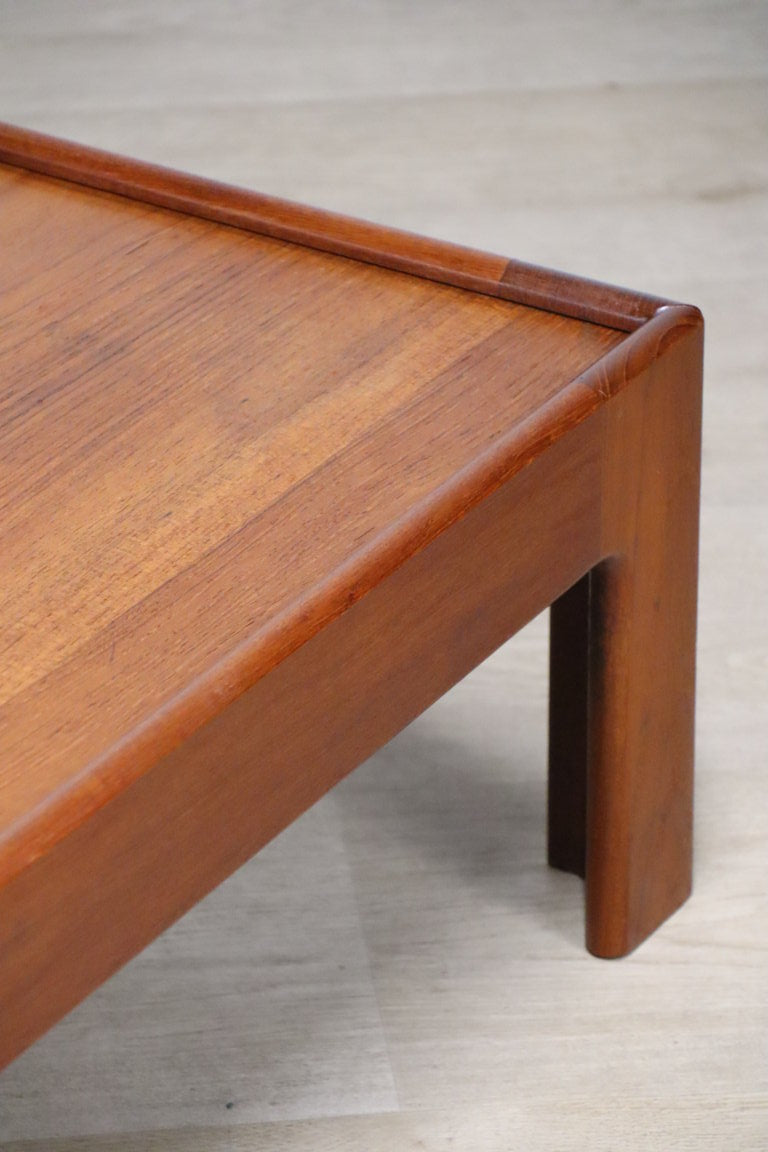 Table basse scandinave en teck, 1960