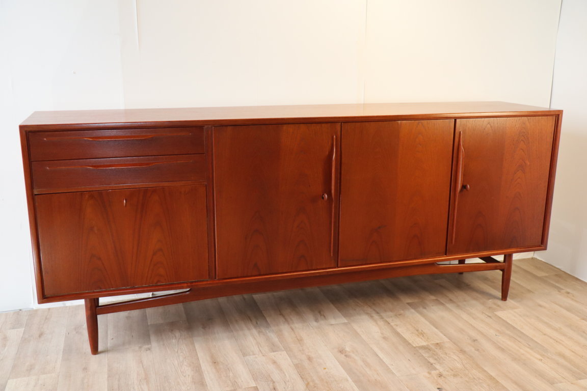 Enfilade scandinave en teck édition Swiss Teak, 1960