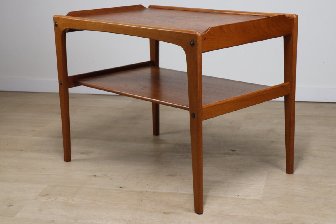 Table d'appoint scandinave en teck Danemark, 1960