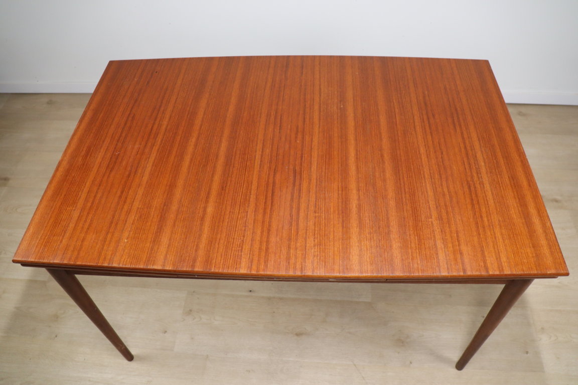 Table extensible de repas scandinave en teck, 1960