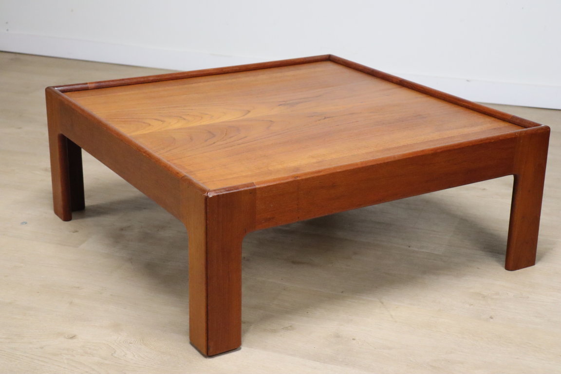 Table basse scandinave en teck, 1960