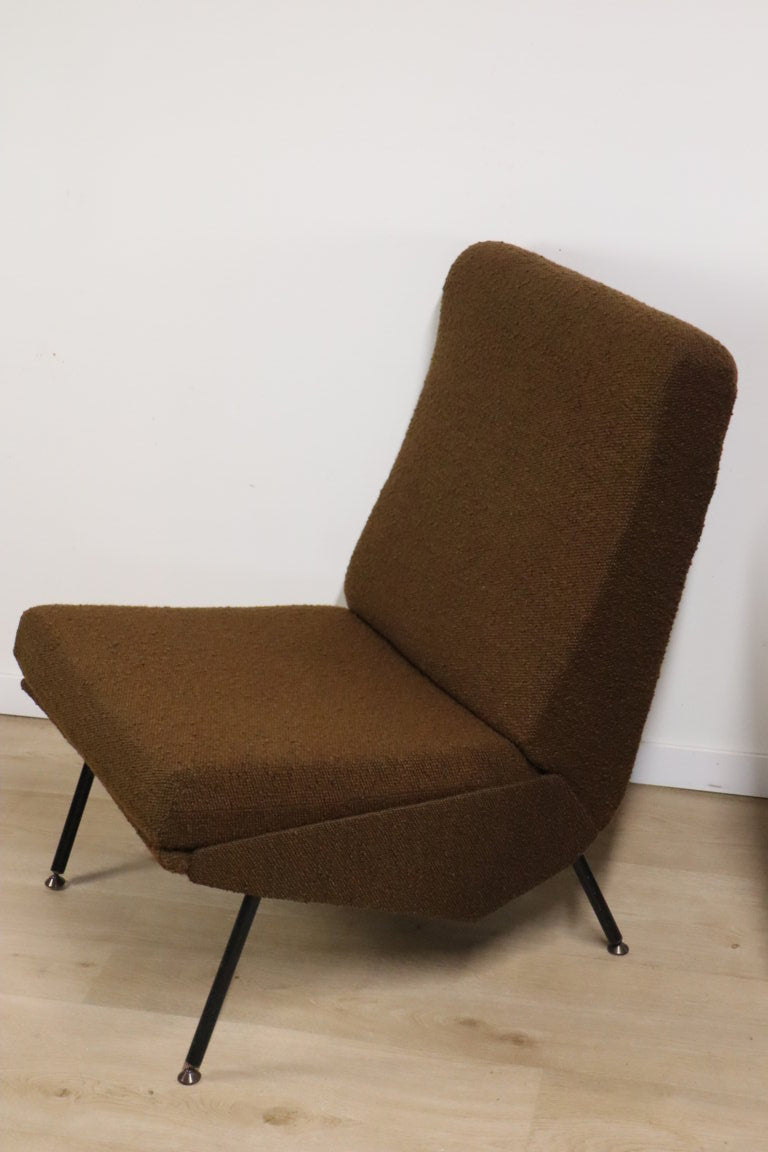 Paire de fauteuils vintage Paul Geoffroy édition Airborne, 1960