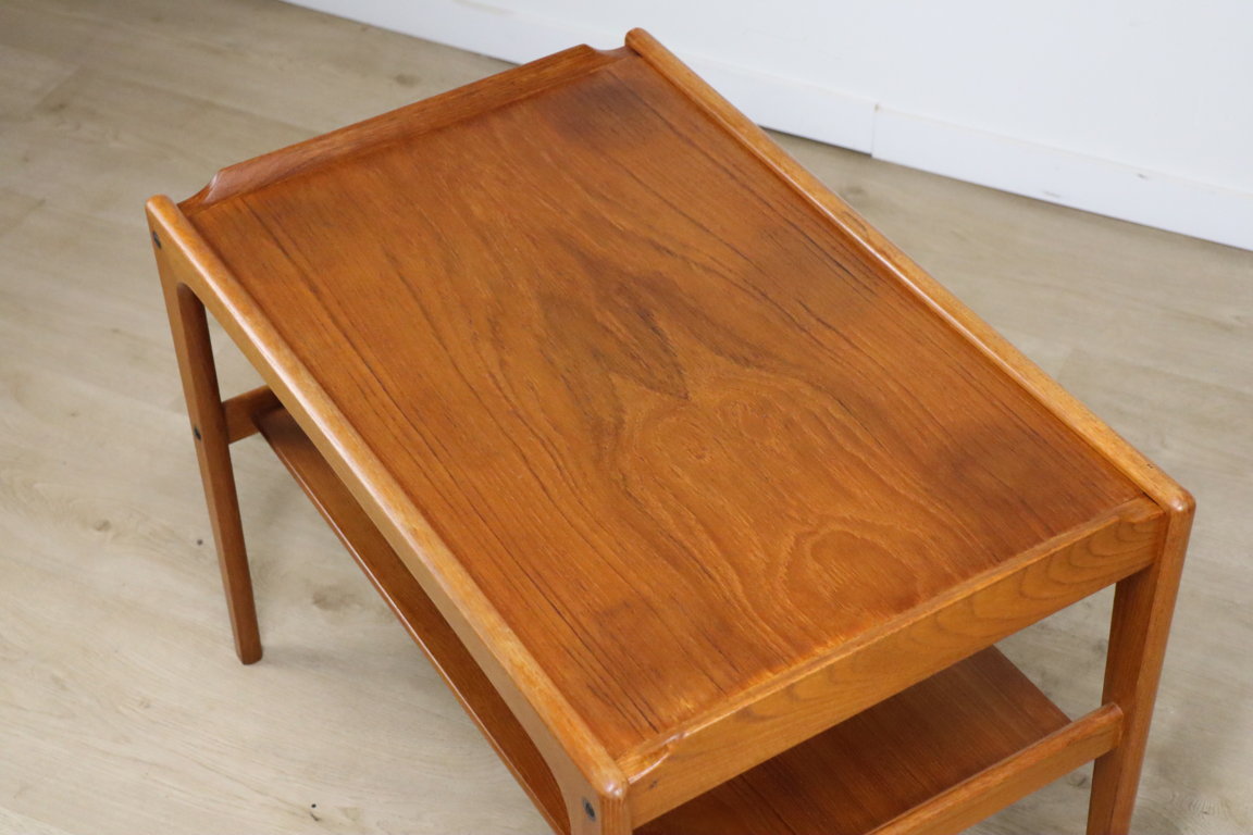 Table d'appoint scandinave en teck Danemark, 1960